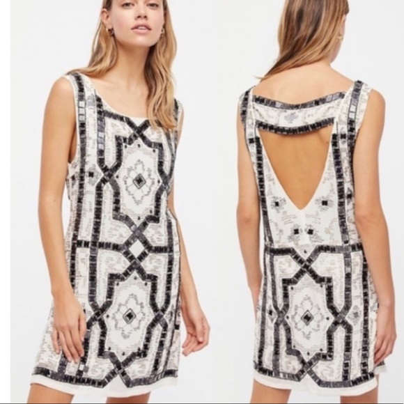 Free People speak easy sequin tank mini dress - Picture 2 of 8